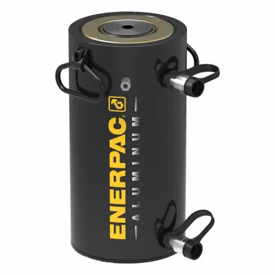 ENERPAC Cylinder: Double Acting, 150 ton Nominal Capacity, 8 in Nominal Stroke Lg - Lightweight Rams