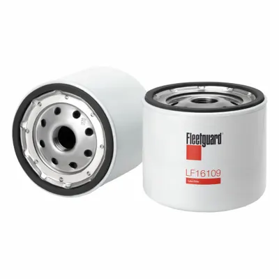 FLEETGUARD Automotive Oil Filter: B1438, LF16109, 13/16"-16 UNS-2B Thread Size - Spin-On Oil Filters