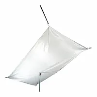 PIG Leak Diverter Tarp Kit: 10 ft Lg, 5 ft Wd, Straps Leak Diverter Mounting, Polyester/PVC, Clear (MPN TLS553-TR)