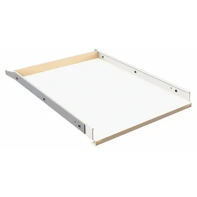 CRESCENT JOBOX Replacement Shelf: Steel, 15 5/16 in Overall Wd, 22 13/16 in Overall Dp - Shelves for Cabinet Benches