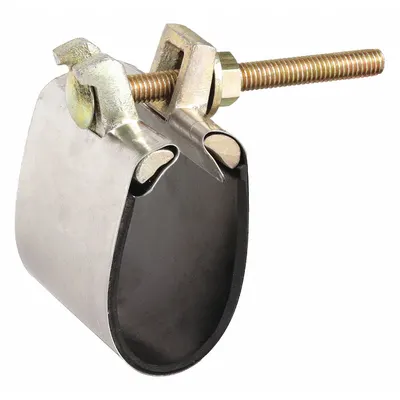OEM Repair Clamp: For 1 in Pipe - Partial-Gasket Repair Clamps for Tube & Pipe