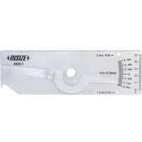 INSIZE WELDING GAGE: Millimeter, 1 mm_1/2 mm Unit of Measure Increments (MPN 4834-1)