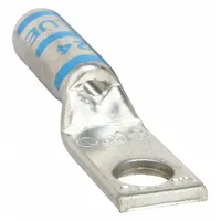 Compression Lug: 1/4 in Stud Size, 6 AWG For Wire Sizes, Stranded Wire Type, Long, Copper (MPN 54905BEPH)