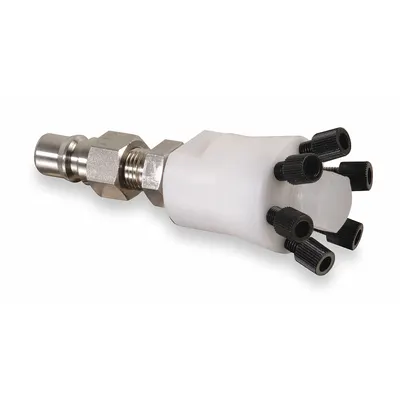 JUSTRITE Manifold: Polypropylene/Stainless Steel - Manifolds for HPLC Waste Cans