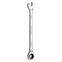 WESTWARD Combination Wrench: Alloy Steel, Chrome, 8 mm Head Size, 5 1/2 in Overall Lg, Std (MPN 54PN48)