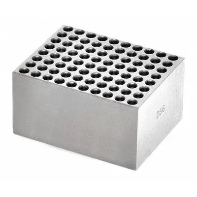 OHAUS Modular Block: Anodized Aluminum, 1 7/8 in Overall Wd, 15 1/2 in Overall Lg - Dry Bath Blocks