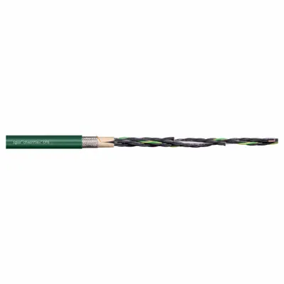 CHAINFLEX Control Cable: 17 AWG, 18 Conductors, Order by the Foot, PVC Jacket - Continuous Flexing Control Cables