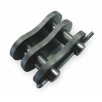 TSUBAKI Clevis Connector: BL434, 3 x 4, 1/2 in Pitch, 0.677 in Chain Overall Wd - Leaf Chain Clevis Connectors