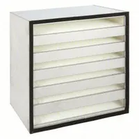 HEPA Air Filter: 24 in x 12 in x 12 in, 99.99% Filter Efficiency, Downstream Face