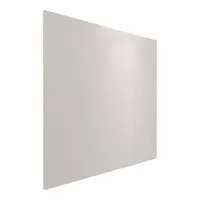 HADRIAN Partition Panel: Solid Plastic HDPE, Plastic, Bone, 55 in Ht, 14 in Wd, 1 in Thick (MPN X30014-213)