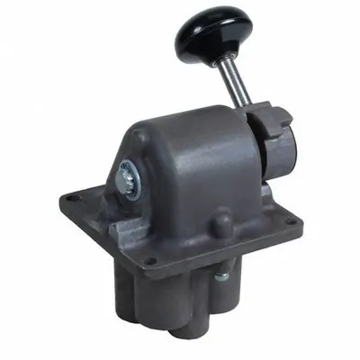 AVENTICS Manual Air Control Valve: Lever, Three-Way / Two-Position, Aluminum, Poppet - Aventics A-Pilotair Series Manual Air Control Valves