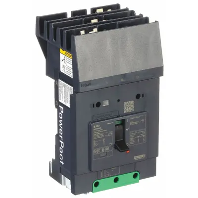 SQUARE D Molded Case Circuit Breaker: 50 A Amps, 100kA at 120/240V AC, Fixed, ABC - B-Frame Square D Molded Case Circuit Breakers