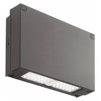 Compact Wall Pack: LED, 1,550 lm, 4000K, 120 to 277V AC, 11 W, Type IV, 8 1/8 in Overall Ht (MPN WPX1 LED P1 40K MVOLT DDBXD M4)
