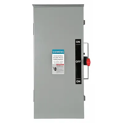 Siemens DTGNF323NR Non-Fusible Safety Switch - Non-Fusible Safety Switches