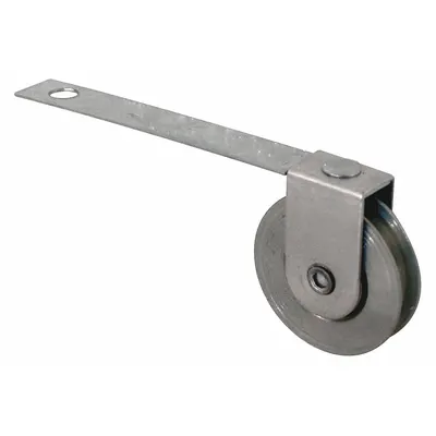 PRIME-LINE Roller: Roller, 5 13/32 in Overall Ht, 5 13/32 in Overall Lg, 3 3/4 in Overall Wd - Screen Door Hardware