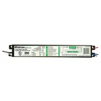 WATRAN Fluorescent Ballast: 120 to 277V AC, 1/2 Lamps Supported, 17 W_25 W_28 W_32 W_40 W Bulb Watt (MPN LPT80210)