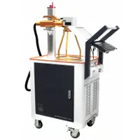 This 30 W laser marking machine is designed for engraving and marking parts in industrial environments. It features a Y-axis for precise positioning and includes a wireless mouse and keyboard for convenient operation. The system provides permanent identification on metals and plastics, supporting traceability and branding in manufacturing applications