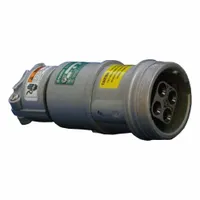 APPLETON ELECTRIC Pin and Sleeve Connector: Gray, 600V AC, Three Phase, 60 A, 4 Pole, 3 Wire (MPN ARC6034BC)