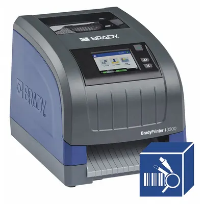 BRADY Desktop Printer: PC Connected, Single Color, Thermal Transfer - PC Connected Desktop Printers