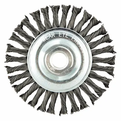 OEM Wire Wheel Brush: Steel Stringer Bead - Weld-Cleaning Brushes for Carbon Steel