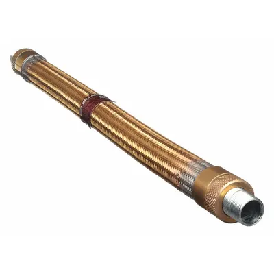 HUBBELL KILLARK Haz Loc Flex Coupling: 1/2 in Trade Size, 12 in Flex Lg, Female to Male - Hazardous Location Conduit Flexible Couplings