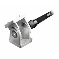 Pivot Joint: 38 mm x 38 mm, 15 Series, For 8 mm Slot Wd, Silver, Zinc, 8.5 mm Mounting Hole (MPN 093GF38AN08)