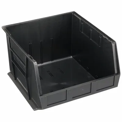 QUANTUM STORAGE SYSTEMS Conductive Bin: 16 1/2 in x 18 in x 11 in, Black - ESD Static-Control Plastic Bins