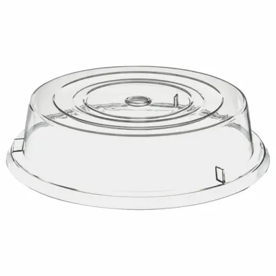 CARLISLE Plate Cover: 11 1/2 in Dia, Clear, Polycarbonate - Plate Covers