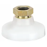 S & W Female-End Leveling Mount: Swivel Boltless, Acetal Homopolymer, 3/8"-16 Thread Size (MPN DTS-1)