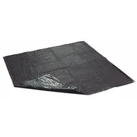 PIG Sorbent Pad: 60 in x 60 in, Polyethylene, 3 gal Volume Absorbed Per Pillow/Blanket, Black, Box (MPN MAT444)