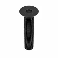 Socket Flat Head Screw: 3/4"-10 Thread Size, 3 in Lg, Flat, Black Oxide, Alloy Steel, 25 PK (MPN 75C300KFC)