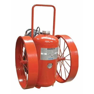 BUCKEYE Wheeled Fire Extinguisher: 300 lb Extinguisher Capacity, 30A:320B:C - Wheeled Class ABC Fire Extinguishers