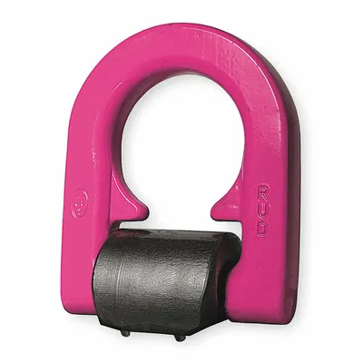 RUD CHAIN Hoist Ring: Pivot, Weld-On, 35,270 lb Working Load Limit, Steel, 180° Pivot Angle - Pivot & Rotate Weld-On Hoist Rings