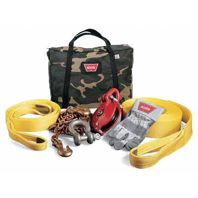 WARN Accessory Kit: Leather/Metal/Nylon/Plastic (MPN 29460) - Rigging Accessory Kits for Winches