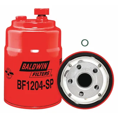 BALDWIN FILTERS Fuel Filter: Spin-On, 3 11/16 in Outside Dia, 1"-14 Thread Size, Diesel Fuel - Spin-On Fuel Filters