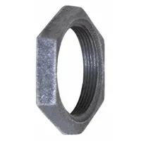 Locknut: 3/8 in, Threaded, Class 150, Locknut, Malleable Iron (MPN 0318913407)