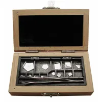OHAUS Calibration Weight Kit: 500 mg Nominal Mass, Cylinder Calibration Wt, 6, No Certificate (MPN 80850110)