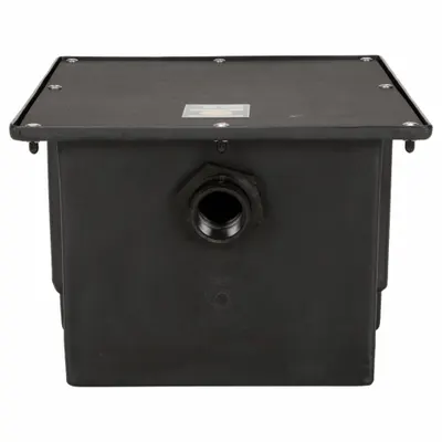 ZURN Grease Interceptor: 30 lb Capacity, 15 gpm Flow Rate, 19 1/2 in Overall Wd - Grease Interceptors