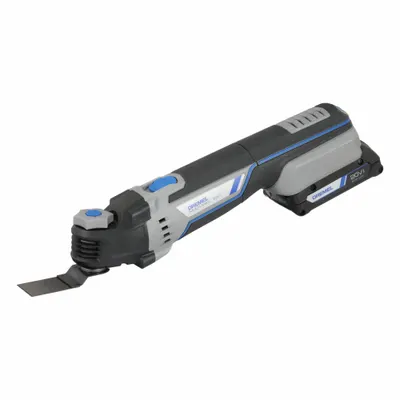 DREMEL Oscillating Tool: 3.2° Oscillation Angle, 2.0 Ah, Accessory Free Tool Change - Dremel Cordless Oscillating Tools