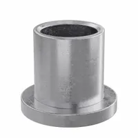 Flanged Sleeve Bearing: Iron-Copper, SAE 863, 1/2 in Bore, 5/8 in OD, 3/4 in Lg, 10 PK (MPN SOF611-04B)
