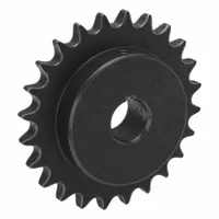 TRITAN Sprocket: 60, For 3/4 in Chain Pitch, 1 1/4 in Bore Dia, 24 Teeth, 5.746 in Pitch Dia, Steel (MPN 60BS24H X 1 1/4)