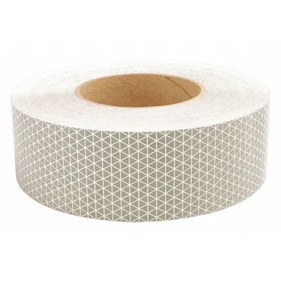 ORALITE Reflective Sticker: Construction/Emergency Vehicles/Trucks and Trailers, White - Vehicle Reflective Tapes