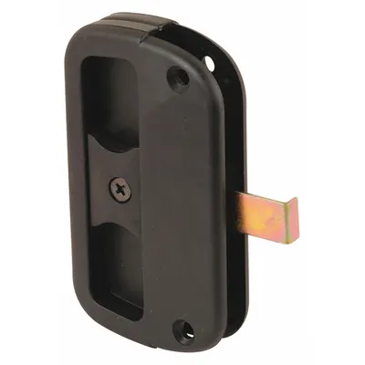 PRIME-LINE Latch and Pull: Sliding Handle and Latch Kit, 3 7/8 in Overall Ht - Screen Door Hardware