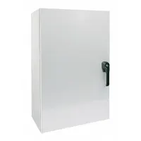 WIEGMANN Enclosure: Steel, 24 in x 20 in x 8 in, NEMA 12/13/3R/4, Solid Cover, Hinged, Painted (MPN N4122420083PTC)