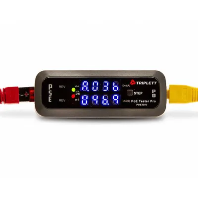 TRIPLETT PoE Tester: PoE Tester, Tester - Video Surveillance Power Over Ethernet Devices