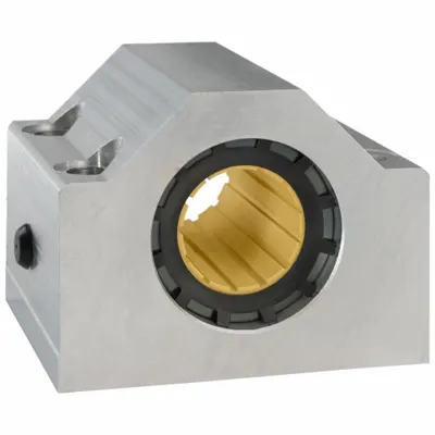 THOMSON PLBM16 Closed Low-Load & Low-Speed Pillow Block Linear Plain Bearing - Closed Low-Load & Low-Speed Pillow Block Linear Plain Bearings
