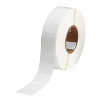 Wraparound Label: 1 in x 1 3/4 in, Nylon, Black on White, For 24 AWG to 20 AWG Wire Gauge (MPN THT-185-499-3)
