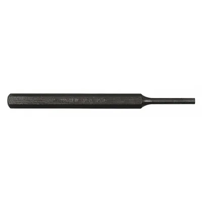 MAYHEW PRO Pin Punch: 3/16 in Tip Dia, 5/16 in Shank Wd, 1 1/4 in Taper Lg, 5 1/4 in Overall Lg - Flat-Tip Pin Removing Punches