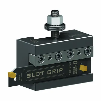 DORIAN Tool Post Holder: For DA Tool Post Series - Cut-Off Blade Holders