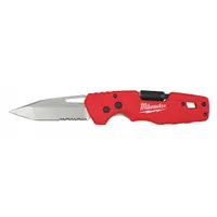 MILWAUKEE Folding Utility Knife: 3 in Blade Lg, 5 in Closed Lg, 7 3/4 in Overall Lg, Plastic (MPN 48-22-1540)